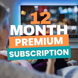 12-Month IPTV Subscription